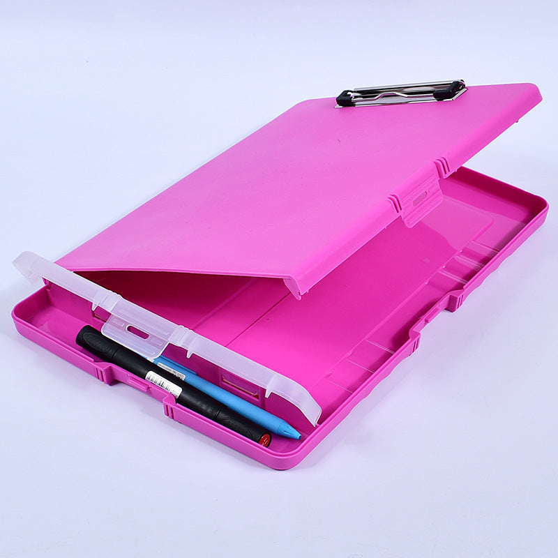 Waterproof Multifunctional Folder With Pen Slot Test Paper Material Storage Box