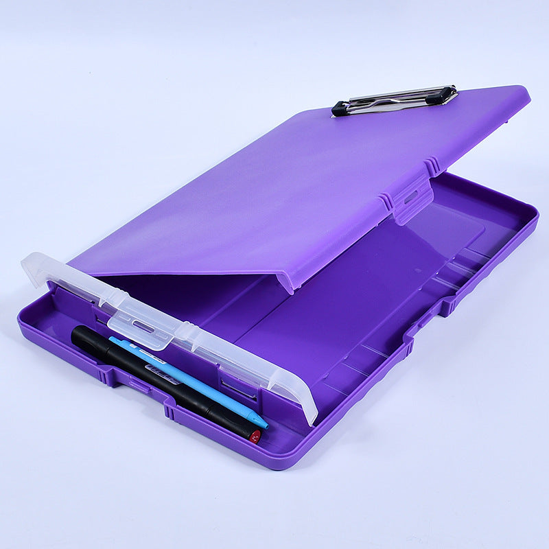 Waterproof Multifunctional Folder With Pen Slot Test Paper Material Storage Box